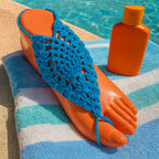 Crochet Barefoot Sandals Pattern PDF, Boho Foot Jewelry Design, Summer Beach Accessory