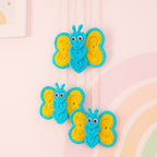 Crochet Butterfly Applique Pattern PDF Heart Motif Design For DIY Craft Projects - Hand Trendy