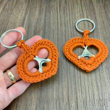 Crochet Can Tab Heart Keychain Pattern, Soda Pop Tab Crochet Design, Pull Tab Heart Keyring Tutorial