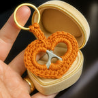 Crochet Can Tab Heart Keychain Pattern, Soda Pop Tab Crochet Design, Pull Tab Heart Keyring Tutorial