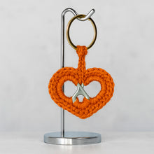 Crochet Can Tab Heart Keychain Pattern, Soda Pop Tab Crochet Design, Pull Tab Heart Keyring Tutorial