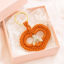 Crochet Can Tab Heart Keychain Pattern, Soda Pop Tab Crochet Design, Pull Tab Heart Keyring Tutorial