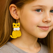 Crochet Cat Earrings Tutorial PDF- Unique Present for Cat Lovers