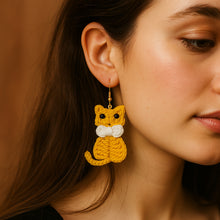 Crochet Cat Earrings Tutorial PDF- Unique Present for Cat Lovers