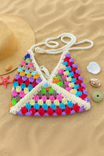 Crochet Granny Square Bag Pattern PDF, Summer Beach Mini Bag Tutorial Download