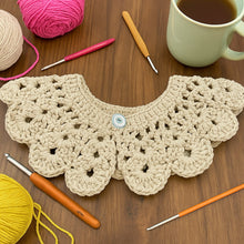 Crochet Peter Pan Collar Pattern For Detachable Vintage Style Lace Neck Accessory Design - Hand Trendy