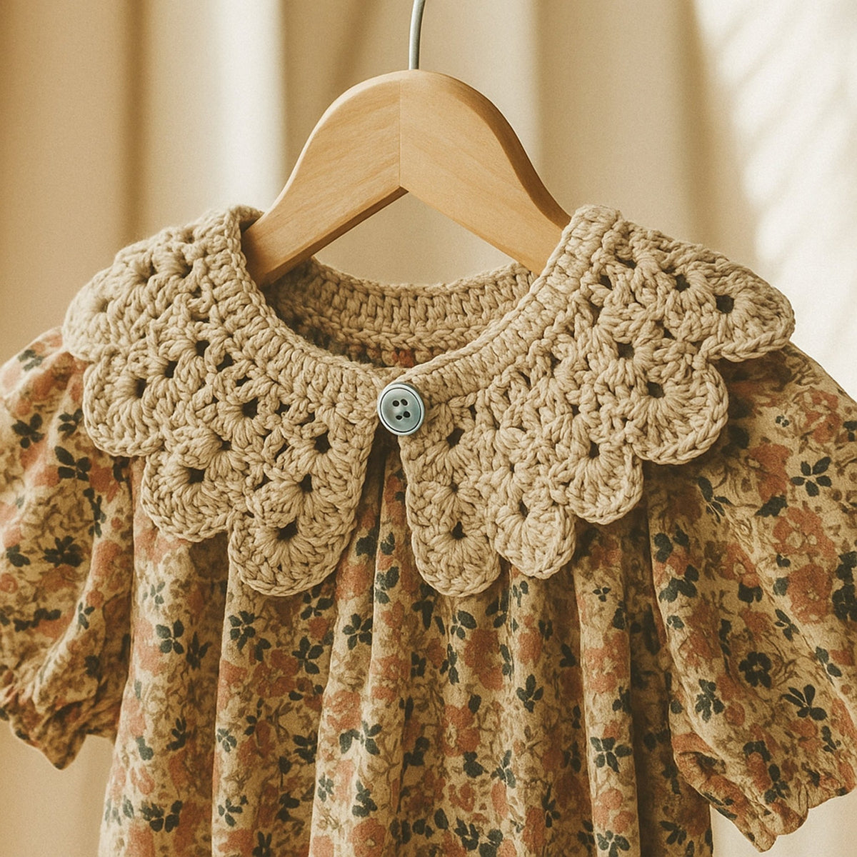 Crochet Peter Pan Collar Pattern For Detachable Vintage Style Lace Neck Accessory Design - Hand Trendy