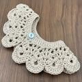 Crochet Peter Pan Collar Pattern For Detachable Vintage Style Lace Neck Accessory Design - Hand Trendy