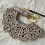 Crochet Peter Pan Collar Pattern For Detachable Vintage Style Lace Neck Accessory Design - Hand Trendy