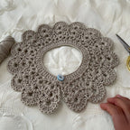 Crochet Peter Pan Collar Pattern For Detachable Vintage Style Lace Neck Accessory Design - Hand Trendy