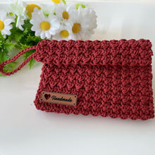 Crochet Pouch Pattern PDF Wallet Organizer Drawstring Phone Card Coin Holder
