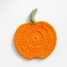 Crochet Pumpkin Coaster Pattern For Fall Decor – Handmade Halloween Table Ornament - Hand Trendy