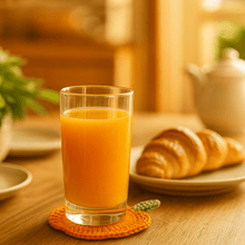 Crochet Pumpkin Coaster Pattern For Fall Decor – Handmade Halloween Table Ornament - Hand Trendy