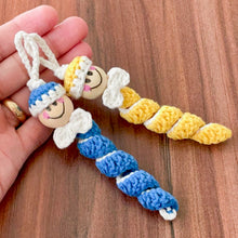 Crochet Spiral Doll Pattern PDF, Mini Hanging Toy Tutorial, Cute Twisted Body Design