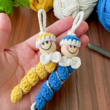 Crochet Spiral Doll Pattern PDF, Mini Hanging Toy Tutorial, Cute Twisted Body Design