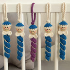 Crochet Spiral Doll Pattern PDF, Mini Hanging Toy Tutorial, Cute Twisted Body Design