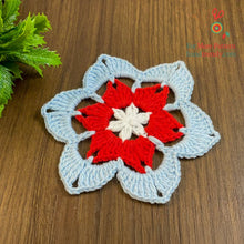 Crochet Star Motif Pattern PDF Instant Download For Geometric DIY Applique Blanket Square Home Decor - Hand Trendy