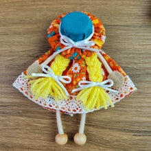 DIY Cloth Girl Magnet Sewing Pattern PDF with Step by Step Instructions