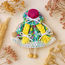 DIY Cloth Girl Magnet Sewing Pattern PDF with Step by Step Instructions