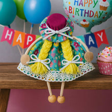 DIY Cloth Girl Magnet Sewing Pattern PDF with Step by Step Instructions
