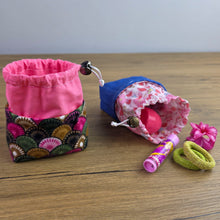 Drawstring Box Pouch Sewing Pattern – Mini Fabric Bag PDF Tutorial for Beginners
