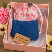 Drawstring Box Pouch Sewing Pattern – Mini Fabric Bag PDF Tutorial for Beginners