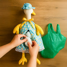 Duck Plastic Bag Holder Sewing Pattern – Reusable Grocery Sack Organizer PDF