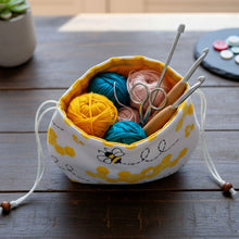 Drawstring Bag Sewing Pattern PDF For Lined Fabric Pouch Organizer Makeup Storage