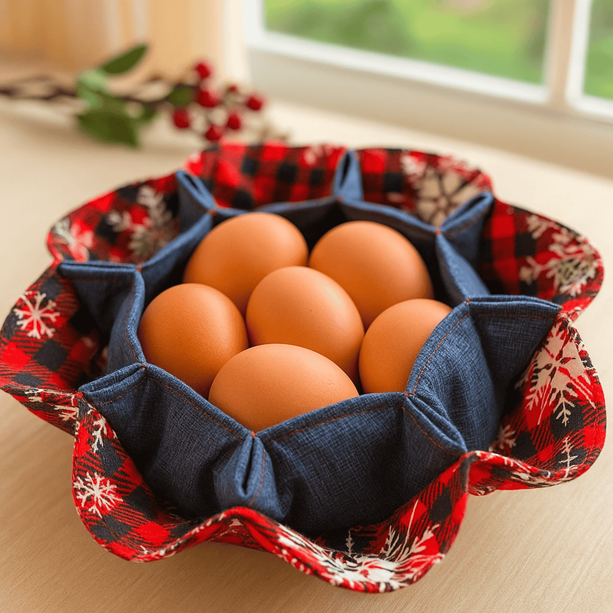 Fabric Basket Sewing Pattern For Beginners – Quilted Organizer Bowl – Multipurpose Storage Basket Sewing Tutorial - Hand Trendy