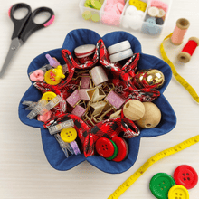 Fabric Basket Sewing Pattern For Beginners – Quilted Organizer Bowl – Multipurpose Storage Basket Sewing Tutorial - Hand Trendy