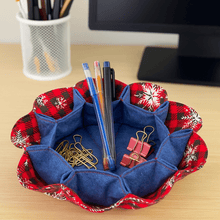 Fabric Basket Sewing Pattern For Beginners – Quilted Organizer Bowl – Multipurpose Storage Basket Sewing Tutorial - Hand Trendy