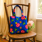 Floral Mini Tote Bag Sewing Pattern – Reversible Fabric Bag PDF Tutorial for Beginners - Hand Trendy