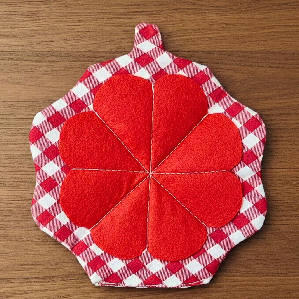 Folding Needle Case Pattern PDF Sewing Tutorial With Flower