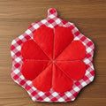 Folding Needle Case Pattern PDF Sewing Tutorial With Flower