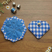 Folding Needle Case Pattern PDF Sewing Tutorial With Flower Pin Cushion Organizer For Travel