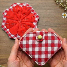 Folding Needle Case Pattern PDF Sewing Tutorial With Flower Pin Cushion Organizer For Travel