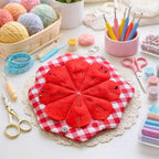 Folding Needle Case Pattern PDF Sewing Tutorial With Flower Pin Cushion Organizer For Travel