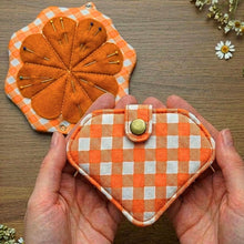 Folding Needle Case Pattern PDF Sewing Tutorial With Flower Pin Cushion Organizer For Travel