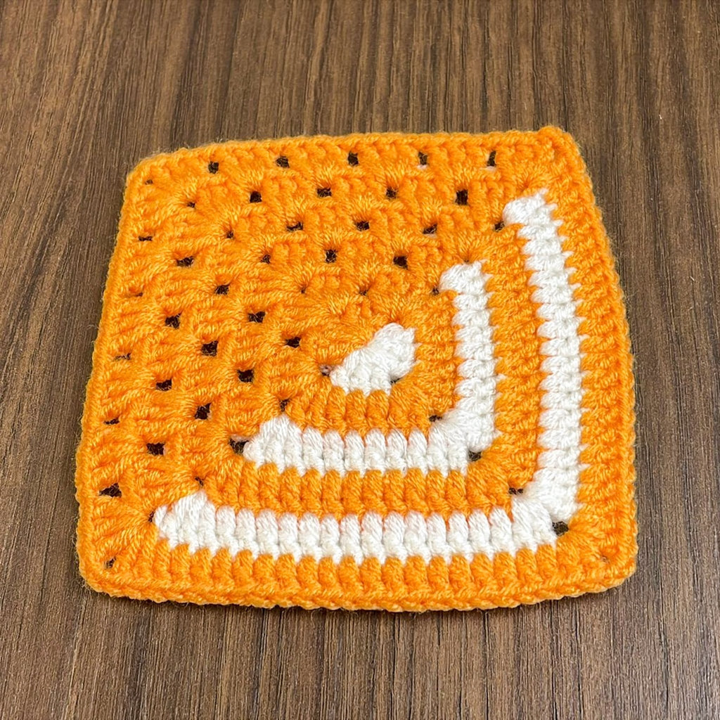 Geometric Crochet Coaster Pattern PDF – Modern Mug Mat Tutorial – Handmade Home Decor Crochet Design - Hand Trendy