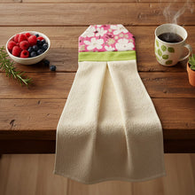 Hanging Kitchen Towel Sewing Pattern With Loop Design For Practical Home Use - Hand Trendy