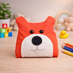 Fox Sewing Pattern PDF Plush Animal Pillow Toy Nursery Decor Template