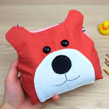 Fox Sewing Pattern PDF Plush Animal Pillow Toy Nursery Decor Template