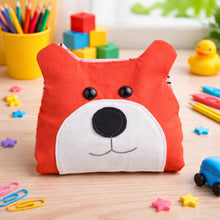 Fox Sewing Pattern PDF Plush Animal Pillow Toy Nursery Decor Template