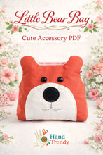 Fox Sewing Pattern PDF Plush Animal Pillow Toy Nursery Decor Template