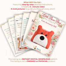 Fox Sewing Pattern PDF Plush Animal Pillow Toy Nursery Decor Template