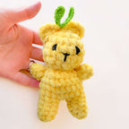 Mini Plush Teddy Bear Pattern PDF, Amigurumi Small Velvet Bear Tutorial, DIY Soft Toy for Babies - Hand Trendy