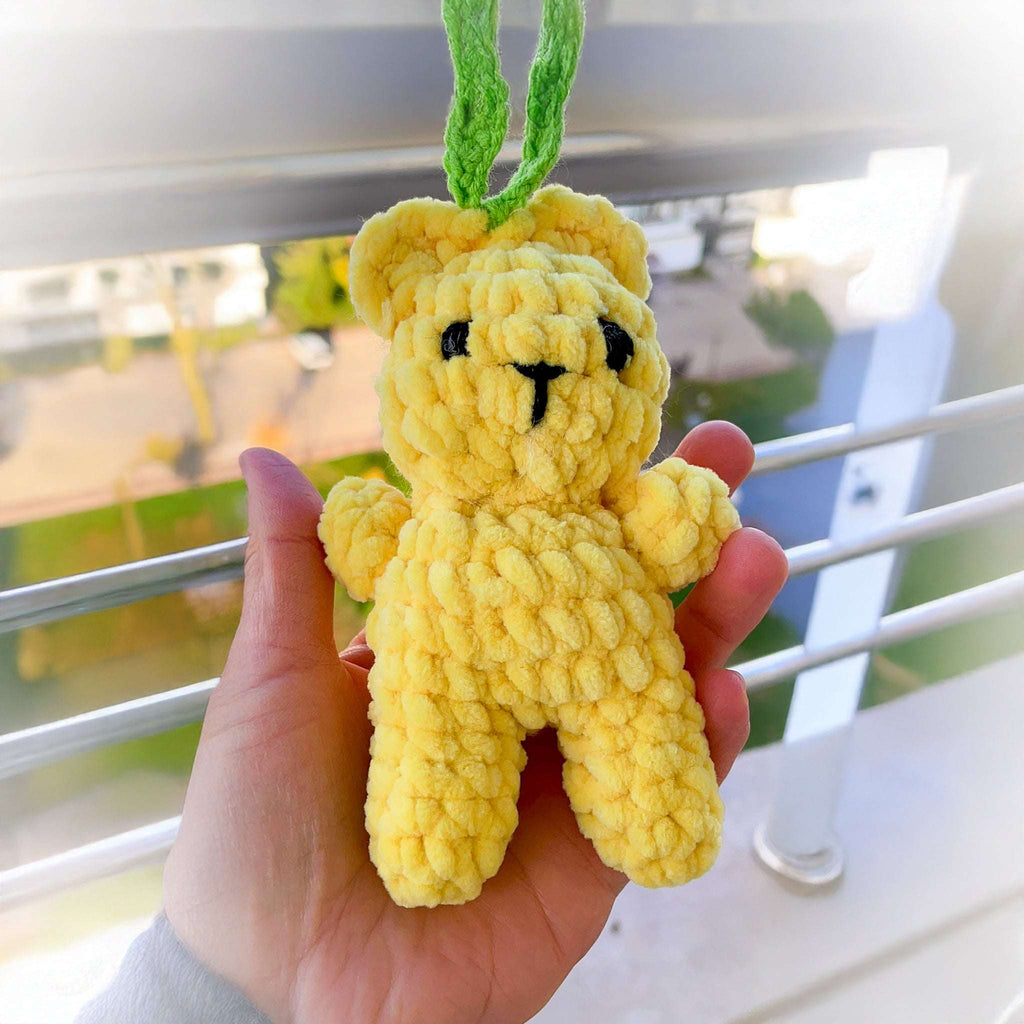 Mini Plush Teddy Bear Pattern PDF, Amigurumi Small Velvet Bear Tutorial, DIY Soft Toy for Babies - Hand Trendy