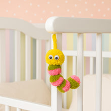 Pom Pom Caterpillar Keychain Pattern, Cute Yarn Bug Charm Tutorial
