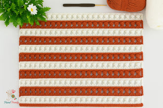 Puff Stitch Crochet Pattern PDF For Blankets, Vests, Cardigans, Pillow Covers