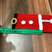 Santa Cutlery Holder Crochet Pattern PDF For Christmas Table Decor